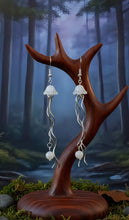 Load image into Gallery viewer, The Ocean Awakening Drops - Jellyfish - Earrings