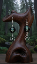 Load image into Gallery viewer, The Kelp Forest Glows - Jellyfish - Wave - Earrings