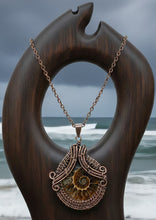 Load image into Gallery viewer, Echoes of the Ancient Sea - Ammonite - Necklace