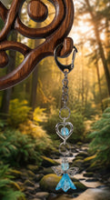 Load image into Gallery viewer, The blue light - Guardian Angel  - Keychain
