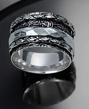 Load image into Gallery viewer, Silver Solace  - Meditation Spinner Ring