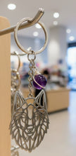 Load image into Gallery viewer, The Guardian Of The Trail - Wolf - Keychain