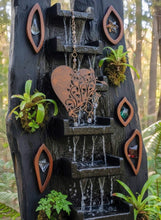 Load image into Gallery viewer, Earthbound Heart - Sun Catcher