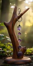 Load image into Gallery viewer, Angel Amethyst Traveler - Keychain