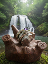 Load image into Gallery viewer, The Violet Vortex - Spinner Ring