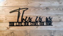 Load image into Gallery viewer, This Is Us - Metal Art