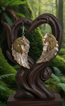 Load image into Gallery viewer, Abalone Spirit Crest - Eagle - Abalone - Earrings