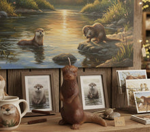 Load image into Gallery viewer, The Little Fisherman - Otter - Candle