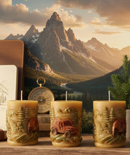 Load image into Gallery viewer, The mountain Trail Pillar - Jeep - Candle