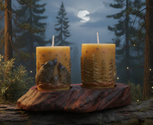 Load image into Gallery viewer, Echoes of the Song of the Wild   -  Wolf - Candle