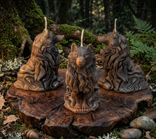 Load image into Gallery viewer, Ancient Timber Guardian - Wolf - Candle