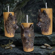 Load image into Gallery viewer, The Lunar Guardian - Wolf - Candle