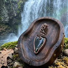 Load image into Gallery viewer, Heart of Determination: - Boodstone - Copper - Pendant