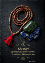 Load image into Gallery viewer, Tulsi Wood - Necklace - Mala