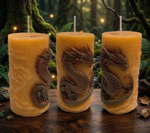 Load image into Gallery viewer, The Guardian’s Glow - Dragon - Candle