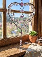 Load image into Gallery viewer, Heart of Serenity - Baby Jellyfish - Sun Catcher