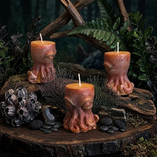 Load image into Gallery viewer, The Bronze Harbinger - Octopus - Candle