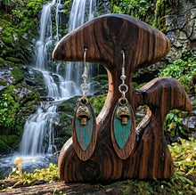 Load image into Gallery viewer, The Moss &amp; Mycelium - Mushroom - Earrings