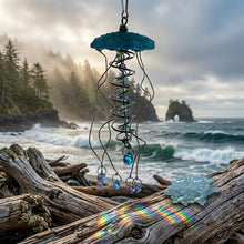 Load image into Gallery viewer, Pacific Pulse - Jellyfish - Sun Catcher