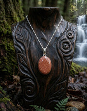 Load image into Gallery viewer, Earth's Brilliance - Goldstone - Necklace