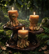 Load image into Gallery viewer, Rose Gold Reef-Dweller - Octopus - Candle