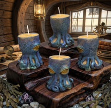 Load image into Gallery viewer, The Echo of Indigo - Octopus - Candle