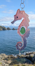 Load image into Gallery viewer, The Tide of Renewal - Sea Glass - Seahorse - Suncatcher