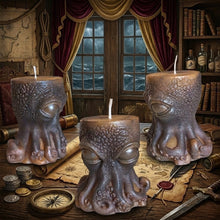 Load image into Gallery viewer, The Midnight Mimic - Octopus - Candle