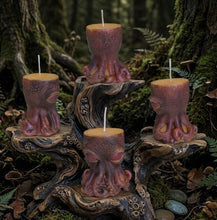 Load image into Gallery viewer, Keeper of the Coral Shadows - Octopus - Candle