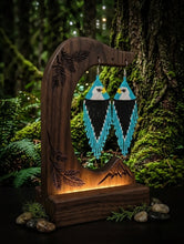 Load image into Gallery viewer, Sky Guardian Beaded Drop - Earrings