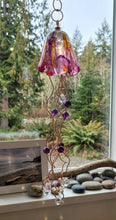 Load image into Gallery viewer, Violet Tide Voyager - Jellyfish - Sun Catcher