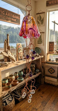 Load image into Gallery viewer, Violet Tide Voyager - Jellyfish - Sun Catcher