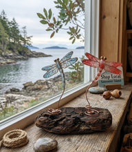 Load image into Gallery viewer, Dancing Dragonfly Duo - Dragonfly - Ornament