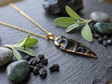 Load image into Gallery viewer, Gilded Shadow - Arrowhead - Necklace