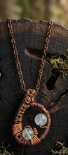 Load image into Gallery viewer, The Healers Compass  - Necklace - Copper - Prehnite