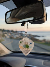 Load image into Gallery viewer, The Sea Glass Bond - Rear View Mirror Hanger