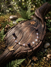 Load image into Gallery viewer, Twinkle Tide -  Anklet - Amethyst - Lavender Aura Quartz