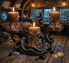 Load image into Gallery viewer, Scorched Umber - Octopus - Candle