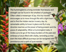 Load image into Gallery viewer, The Spark of Joy - Hummingbird - Sun Catcher