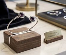 Load image into Gallery viewer, The Lunar Orb Cuff - Bracelet -  Amethyst