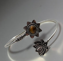 Load image into Gallery viewer, The Awakening Resilience - Tiger Eye - Cuff bracelet.