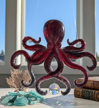 Load image into Gallery viewer, The Crimson Alchemist - Octopus - Sun Catcher
