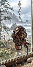 Load image into Gallery viewer, The Sovereign Spirit - Warrior Woman Dragon - Sun Catcher