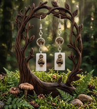 Load image into Gallery viewer, Mushroom - Coastal Forest Whisper  - Earrings
