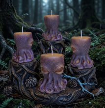Load image into Gallery viewer, Shadowed Bioluminescence - Octopus - Candle