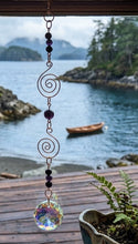 Load image into Gallery viewer, The Vancouver Island Sunrise - Suncatcher - Amethyst