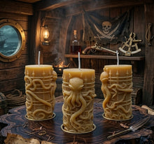 Load image into Gallery viewer, The Sea Warden’s Tower - Octopus - Candle