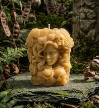 Load image into Gallery viewer, The Cycle of Transformation  - Skull - Candle - Raven Stone