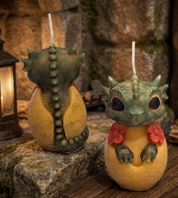 Load image into Gallery viewer, Emberheart Hatchling - Candle - Dragon