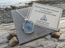 Load image into Gallery viewer, Tides &amp; Transformation - Jellyfish - Sea glass - Necklace